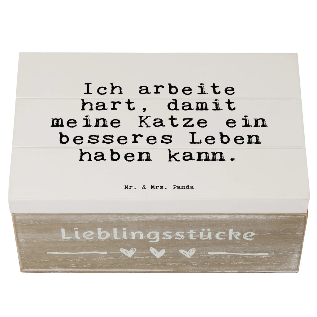 Wooden chest Ich arbeite hart, damit... Kiste, Geschenkbox, Erinnerungsbox, Truhe, Schatzkiste, XXL, Erinnerungskiste, Holzkiste, Geschenkdose, Schatulle, Dekokiste, Aufbewahrungsbox, Spruch, Sprüche, lustige Sprüche, Weisheiten, Zitate, Spruch Geschenke, Spruch Sprüche Weisheiten Zitate Lustig Weisheit Worte