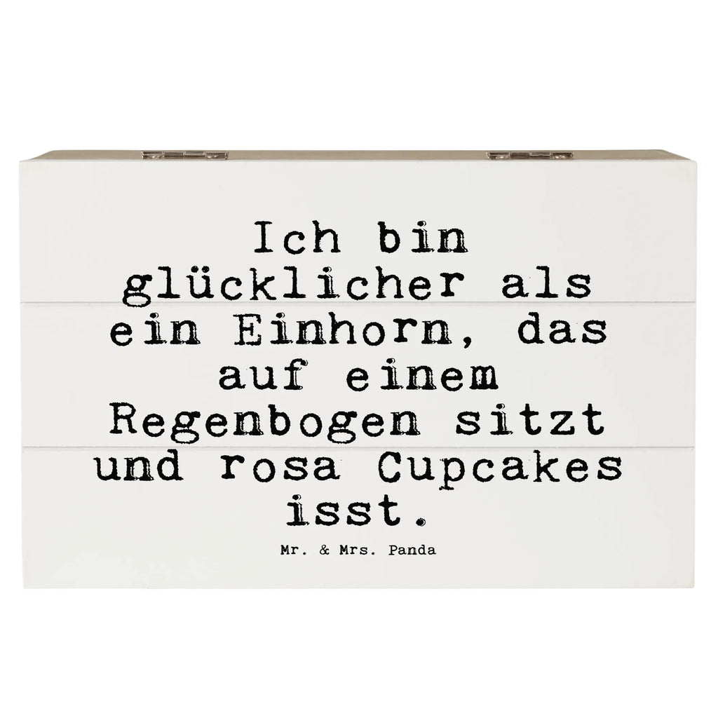 Wooden chest Ich bin glücklicher als... box, memory box, XXL, treasure chest, storage box, decorative box, chest, casket, Wooden box, saying, sayings, funny, wisdom, quotes, Sayings Proverbs Wisdom Quotes Funny Wisdom Words