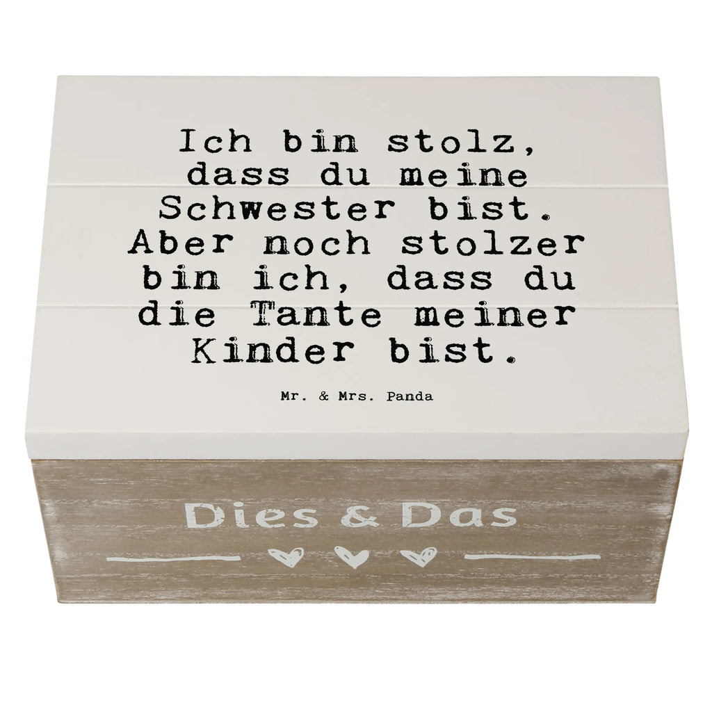 Skrzynia drewniana Ich bin stolz, dass... Przysłowie, przysłowia, zabawne przysłowia, mądrości, cytaty, prezenty z przysłowiami