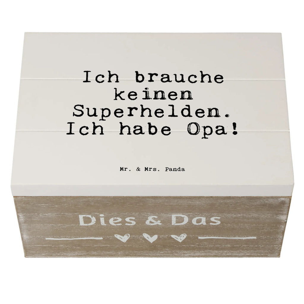 Holzkiste Sprüche und Zitate Ich brauche keinen Superhelden. Ich habe Opa! Dekokiste, Geschenkbox, Erinnerungsbox, Holzkiste, Truhe, Schatzkiste, Schatulle, Erinnerungskiste, Geschenkdose, XXL, Aufbewahrungsbox, Kiste, Spruch, Sprüche, lustige Sprüche, Weisheiten, Zitate, Spruch Geschenke, Spruch Sprüche Weisheiten Zitate Lustig Weisheit Worte