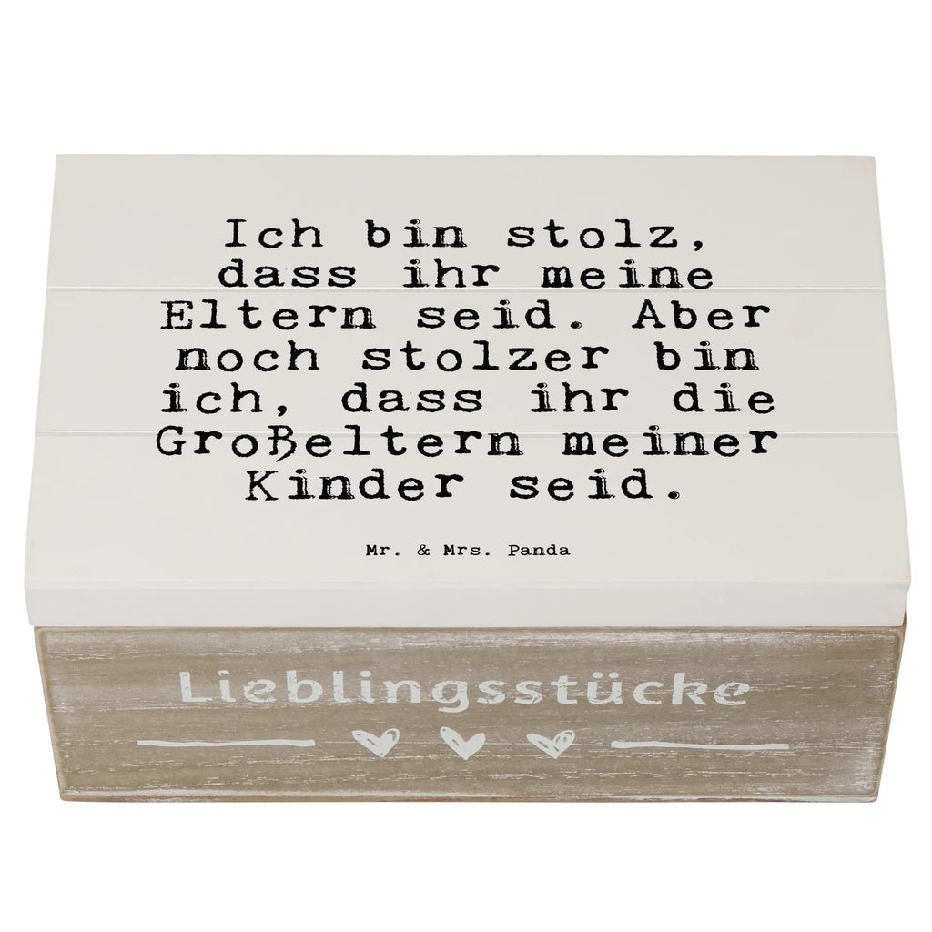 Wooden chest Ich bin stolz, dass... casket, decorative box, treasure chest, chest, Wooden box, memory box, box, storage box, XXL, saying, sayings, funny, wisdom, quotes, Sayings Proverbs Wisdom Quotes Funny Wisdom Words