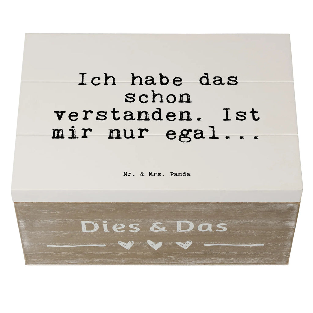Wooden chest Ich habe das schon... Wooden box, chest, decorative box, box, casket, XXL, storage box, memory box, treasure chest, saying, sayings, funny, wisdom, quotes, Sayings Proverbs Wisdom Quotes Funny Wisdom Words