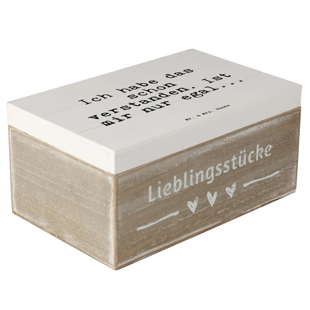 Wooden chest Ich habe das schon... Wooden box, chest, decorative box, box, casket, XXL, storage box, memory box, treasure chest, saying, sayings, funny, wisdom, quotes, Sayings Proverbs Wisdom Quotes Funny Wisdom Words