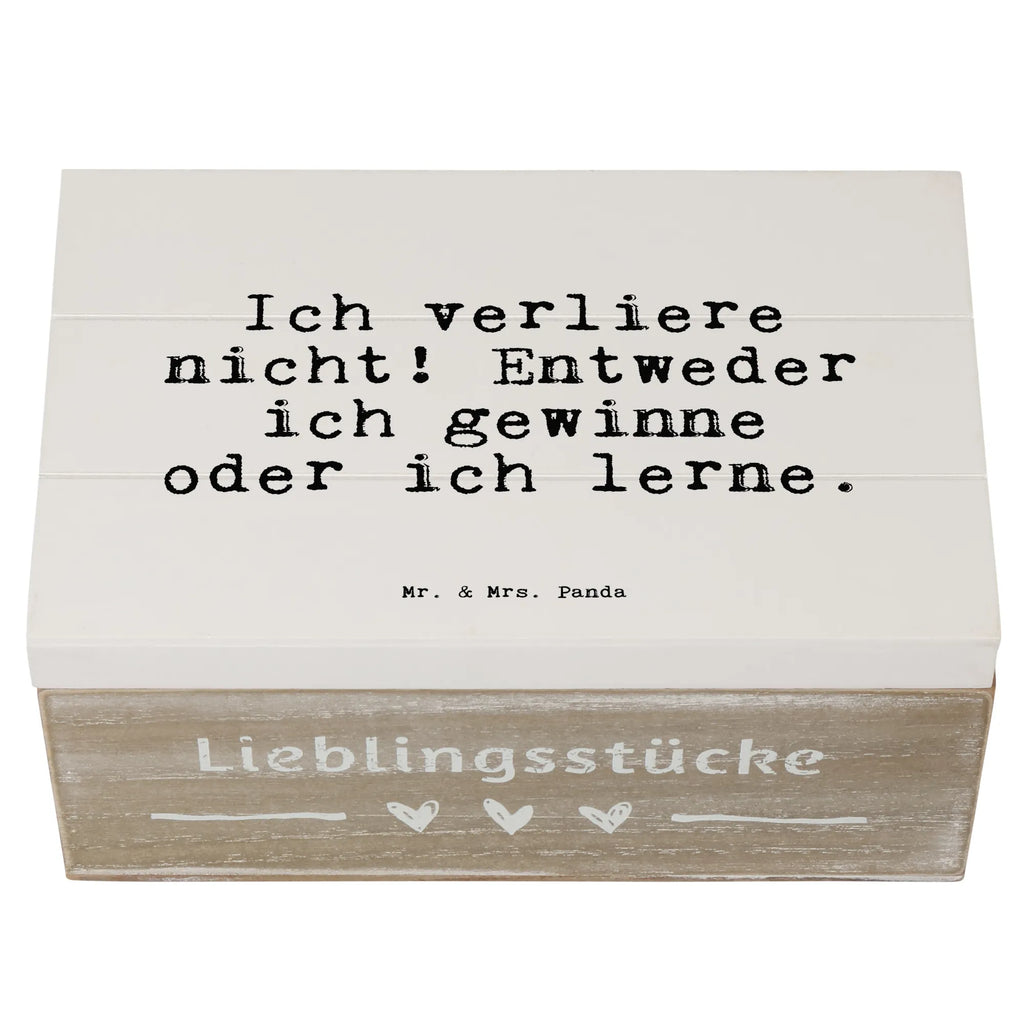 Skrzynia drewniana Ich verliere nicht! Entweder... Dekokiste, Geschenkbox, Schatzkiste, Erinnerungsbox, Erinnerungskiste, XXL, Geschenkdose, Holzkiste, Schatulle, Kiste, Aufbewahrungsbox, Truhe, Spruch, Sprüche, lustige Sprüche, Weisheiten, Zitate, Spruch Geschenke, Spruch Sprüche Weisheiten Zitate Lustig Weisheit Worte