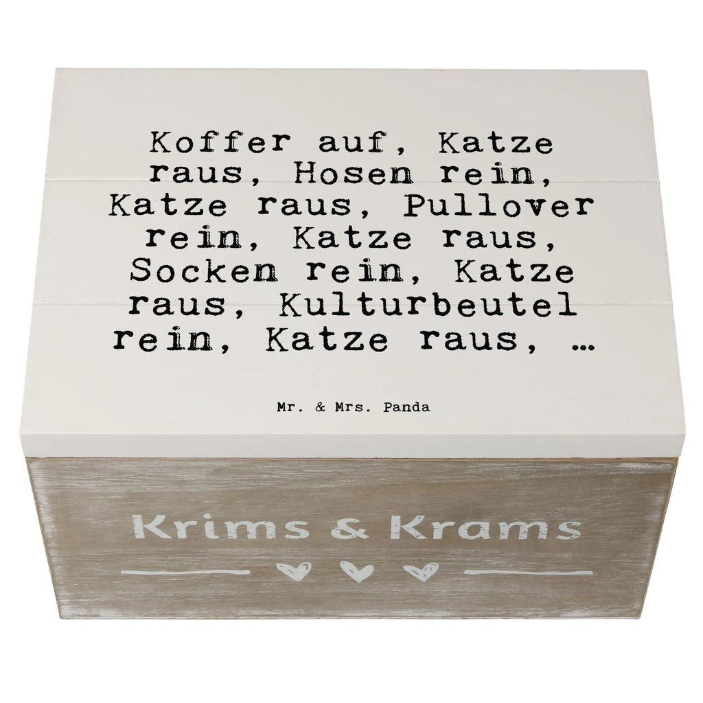 Wooden chest Koffer auf, Katze raus,... Erinnerungsbox, Schatzkiste, Aufbewahrungsbox, Kiste, Truhe, Dekokiste, Schatulle, Geschenkbox, Geschenkdose, Erinnerungskiste, XXL, Holzkiste, Spruch, Sprüche, lustige Sprüche, Weisheiten, Zitate, Spruch Geschenke, Spruch Sprüche Weisheiten Zitate Lustig Weisheit Worte