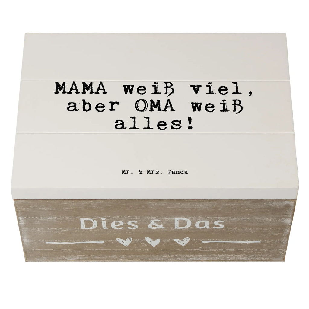 Holzkiste Sprüche und Zitate MAMA weiß viel, aber OMA weiß alles! Geschenkbox, Truhe, Holzkiste, Erinnerungskiste, XXL, Geschenkdose, Schatzkiste, Dekokiste, Aufbewahrungsbox, Erinnerungsbox, Schatulle, Kiste, Spruch, Sprüche, lustige Sprüche, Weisheiten, Zitate, Spruch Geschenke, Spruch Sprüche Weisheiten Zitate Lustig Weisheit Worte