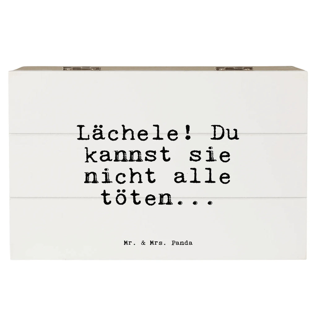 Holzkiste Sprüche und Zitate Lächele! Du kannst sie nicht alle töten... Schatulle, Holztruhe, Box aus Holz, Aufbewahrungsbox, Holzbox mit Deckel, aufbewahrungsboxen, Aufbewahrungsbox Holz, kiste holz, Holzkisten, aufbewahrungskiste mit deckel, Aufbewahrungskiste, Aufbewahrungsbox aus Holz, Holzkiste, box holz, Holzkiste mit Deckel, aufbewahrungskisten, Holz Aufbewahrungsbox, holztruhen, Holzboxen, holzschachtel, Holzbox, aufbewahrungstruhe, holzkästchen, truhe holz, holzschatulle, Sprüche, Lustige Sprüche, Weisheiten, Zitate, Spruch, Spruch Geschenke, Spruch Sprüche Weisheiten Zitate Lustig Weisheit Worte