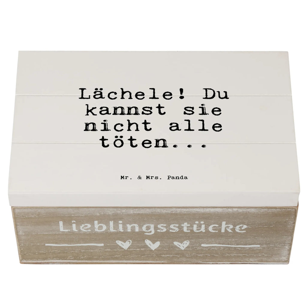 Holzkiste Sprüche und Zitate Lächele! Du kannst sie nicht alle töten... Schatulle, Holztruhe, Box aus Holz, Aufbewahrungsbox, Holzbox mit Deckel, aufbewahrungsboxen, Aufbewahrungsbox Holz, kiste holz, Holzkisten, aufbewahrungskiste mit deckel, Aufbewahrungskiste, Aufbewahrungsbox aus Holz, Holzkiste, box holz, Holzkiste mit Deckel, aufbewahrungskisten, Holz Aufbewahrungsbox, holztruhen, Holzboxen, holzschachtel, Holzbox, aufbewahrungstruhe, holzkästchen, truhe holz, holzschatulle, Sprüche, Lustige Sprüche, Weisheiten, Zitate, Spruch, Spruch Geschenke, Spruch Sprüche Weisheiten Zitate Lustig Weisheit Worte