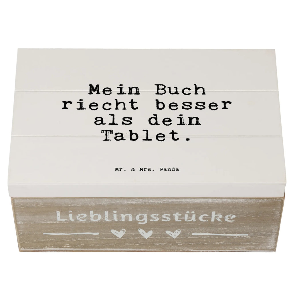 Skrzynia drewniana Mein Buch riecht besser... Geschenkdose, XXL, Schatzkiste, Holzkiste, Erinnerungsbox, Kiste, Schatulle, Erinnerungskiste, Aufbewahrungsbox, Dekokiste, Geschenkbox, Truhe, Spruch, Sprüche, lustige Sprüche, Weisheiten, Zitate, Spruch Geschenke, Spruch Sprüche Weisheiten Zitate Lustig Weisheit Worte