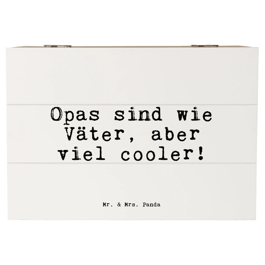 Wooden chest Opas sind wie Väter,... memory box, box, chest, decorative box, treasure chest, Wooden box, storage box, XXL, casket, saying, sayings, funny, wisdom, quotes, Sayings Proverbs Wisdom Quotes Funny Wisdom Words