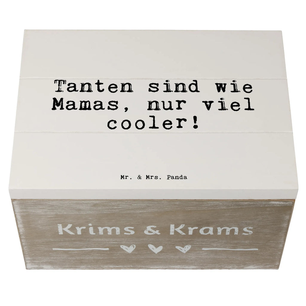 Wooden chest Tanten sind wie Mamas,... Schatulle, Truhe, Schatzkiste, Geschenkdose, Kiste, Dekokiste, Geschenkbox, Erinnerungsbox, Erinnerungskiste, XXL, Holzkiste, Aufbewahrungsbox, Spruch, Sprüche, lustige Sprüche, Weisheiten, Zitate, Spruch Geschenke, Spruch Sprüche Weisheiten Zitate Lustig Weisheit Worte