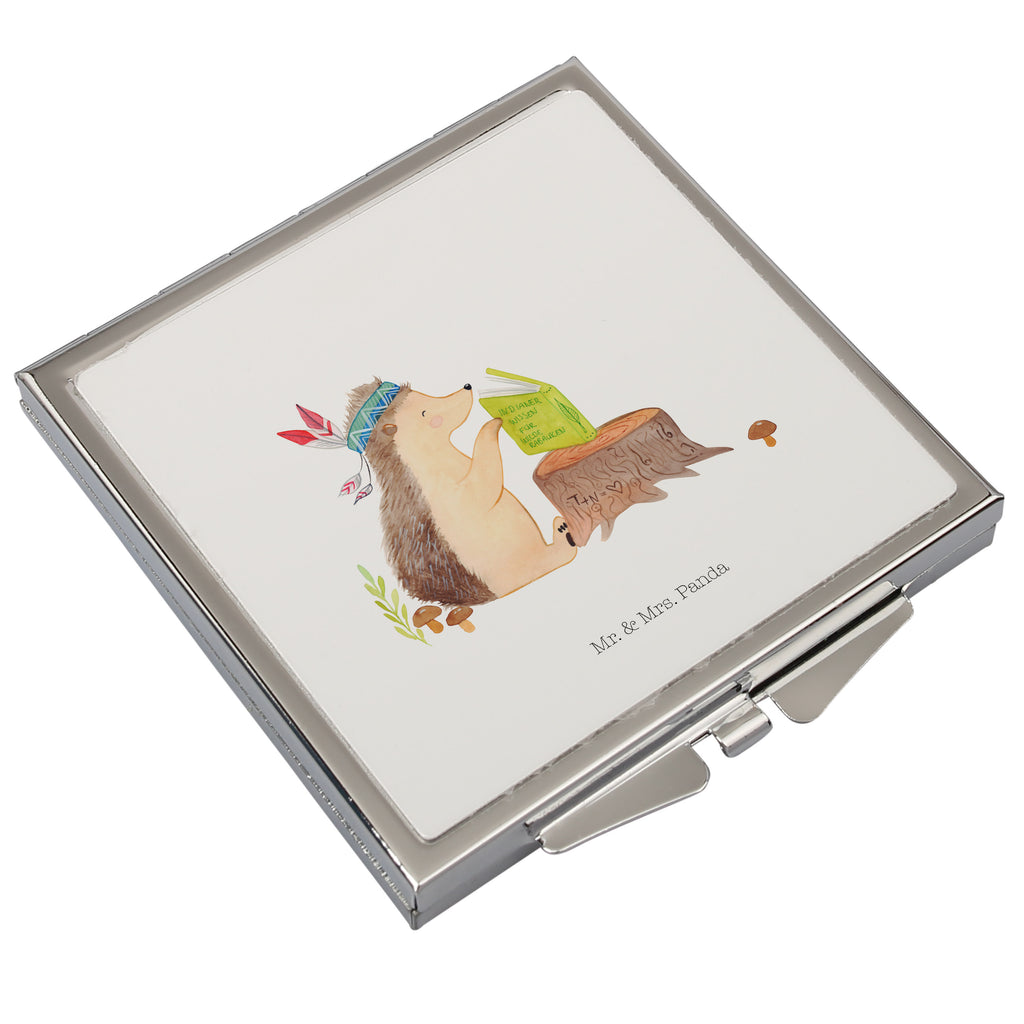 Handtaschenspiegel quadratisch Igel Indianer Klappbarer Handspiegel, Schminkspiegel Kompakt, Klappbarer Taschenspiegel, Spiegel Für Unterwegs, Tragbarer Spiegel, Vintage Kompaktspiegel, Klappspiegel, Kompaktspiegel, Mini Spiegel, Handspiegel Zum Mitnehmen, Handspiegel Geschenkidee, Quadratischer Handspiegel, Taschen-Kosmetikspiegel, Handspiegel Mit Hülle, Handspiegel Für Damen, Reise Spiegel, Kosmetikspiegel Klein, Spiegel Für Handtasche, Design Taschenspiegel, Handtaschenspiegel, Runder Taschenspiegel, Spiegel Für Make-Up Tasche, Schminkspiegel To Go, Deko Handspiegel, Spiegel Für Schminktasche, Taschenspiegel, Waldtiere, Tiere, Indianer, Camping, Abenteuer, Lagerfeuer, Igel