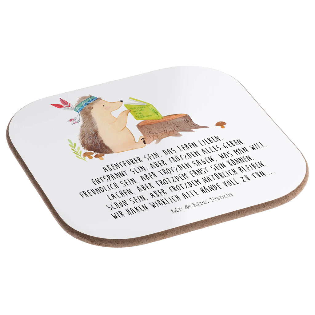 Square coaster Hedgehog feather headdress Untersetzer für Gläser, Untersetzer Holz, Korkuntersetzer, Untersetzer Design, Holzuntersetzer, Glasuntersetzer, Untersetzer, Tassen Untersetzer, Bierdeckel, Getränkeuntersetzer, Untersetzer Gläser, Untersetzer aus Holz, Waldtiere, Tiere, Camping, Igel, Lagerfeuer, Indianer, Abenteuer