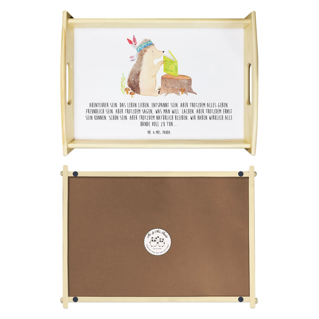 Serving tray Hedgehog feather headdress breakfast tray, kitchen tray, wooden tray, serving tray, tray, Forest animals, Campfire, Camping, Adventure, Hedgehogs, Indians