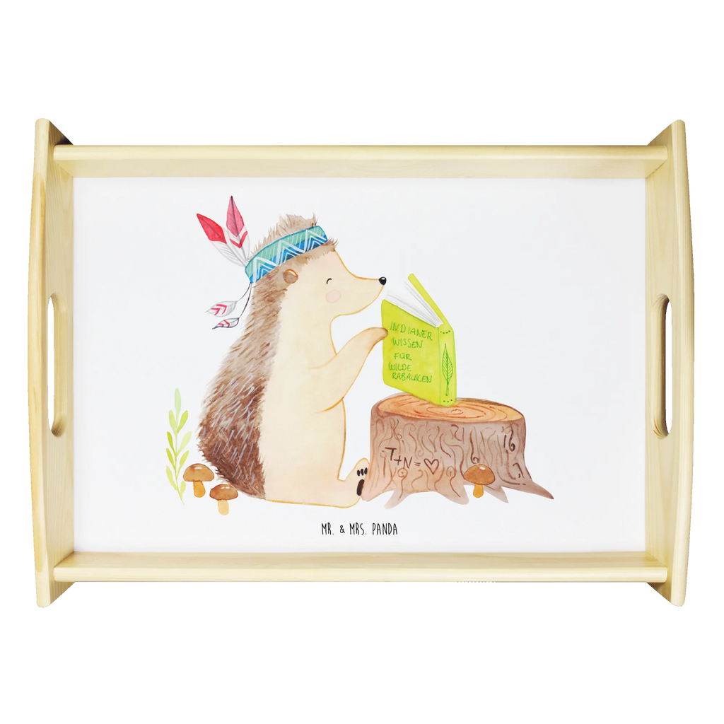 Serving tray Hedgehog feather headdress breakfast tray, kitchen tray, wooden tray, serving tray, tray, Forest animals, Campfire, Camping, Adventure, Hedgehogs, Indians