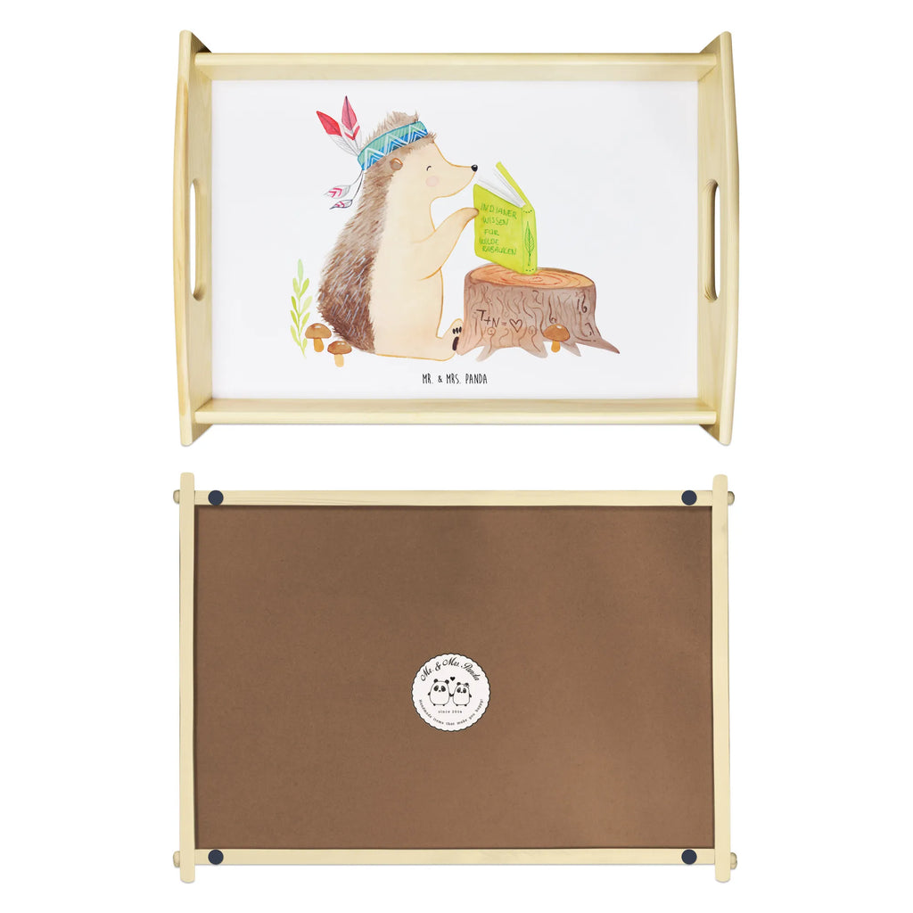 Serving tray Hedgehog feather headdress breakfast tray, kitchen tray, wooden tray, serving tray, tray, Forest animals, Campfire, Camping, Adventure, Hedgehogs, Indians