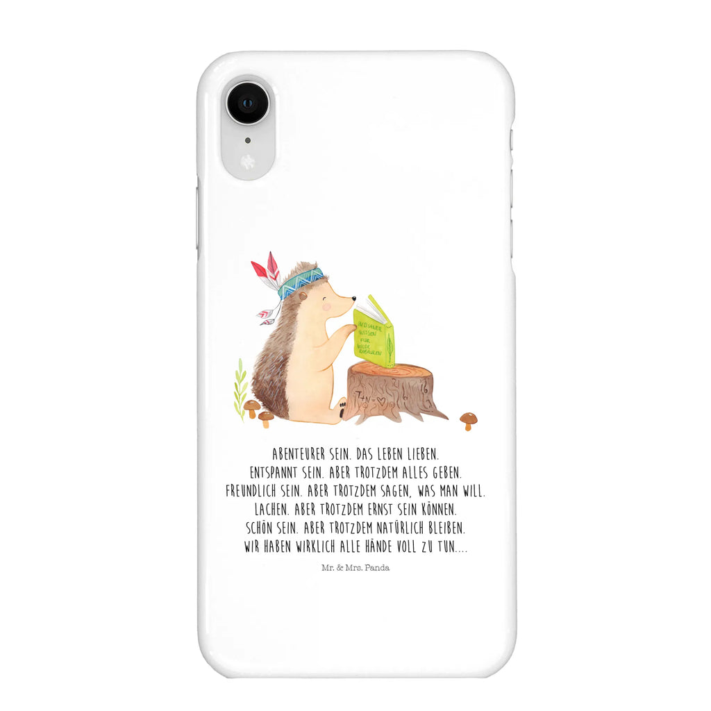 Phone case Hedgehog feather headdress cover, mobile cover, mobile phone case, Iphone 10, mobile phone, case, Iphone X, Forest animals, Hedgehogs, Indians, Campfire, Adventure, Camping