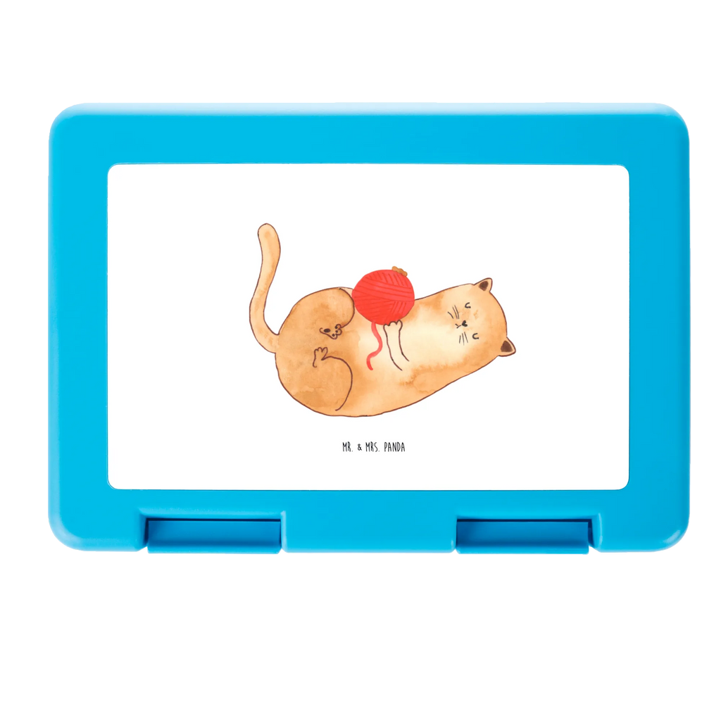 Pudełko na kanapki kot wełna Brotbox, Snackbox, Lunch box, Butterbrotdose, Brotzeitbox, Katze, Katzenmotiv, Katzenfan, Katzendeko, Katzenfreund, Katzenliebhaber, Katzenprodukte, Katzenartikel, Katzenaccessoires, Katzensouvenirs, Katzenliebhaberprodukte, Katzenmotive, Katzen, Kater, Mietze, Cat, Cats, Katzenhalter, Katzenbesitzerin, Haustier, Wollknäuel, Wolle, Spielen, Spiel, verspielt