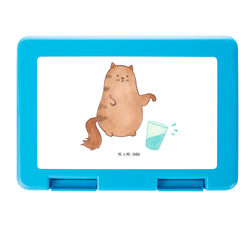 Pudełko na kanapki kot szklanka wody Brotbox, Snackbox, Lunch box, Butterbrotdose, Brotzeitbox, Katze, Katzenmotiv, Katzenfan, Katzendeko, Katzenfreund, Katzenliebhaber, Katzenprodukte, Katzenartikel, Katzenaccessoires, Katzensouvenirs, Katzenliebhaberprodukte, Katzenmotive, Katzen, Kater, Mietze, Cat, Cats, Katzenhalter, Katzenbesitzerin, Haustier, Wasser, Glas