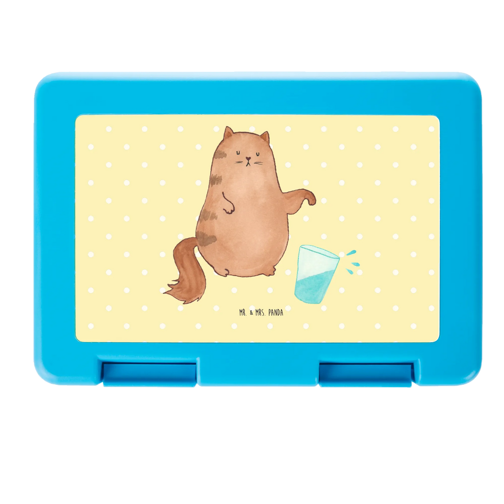 Pudełko na kanapki kot szklanka wody Brotbox, Snackbox, Lunch box, Butterbrotdose, Brotzeitbox, Katze, Katzenmotiv, Katzenfan, Katzendeko, Katzenfreund, Katzenliebhaber, Katzenprodukte, Katzenartikel, Katzenaccessoires, Katzensouvenirs, Katzenliebhaberprodukte, Katzenmotive, Katzen, Kater, Mietze, Cat, Cats, Katzenhalter, Katzenbesitzerin, Haustier, Wasser, Glas
