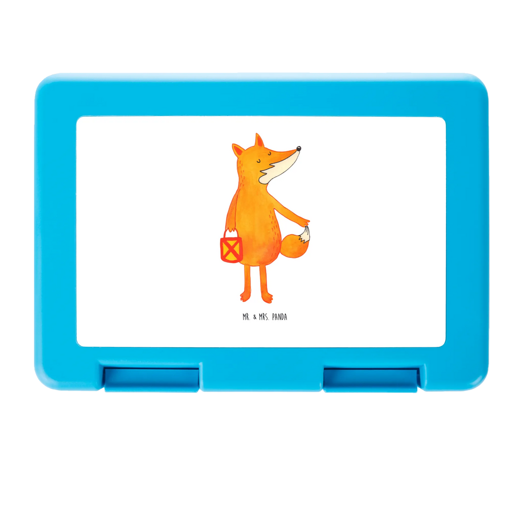 Pudełko na kanapki lis latarnia Brotbox, Snackbox, Lunch box, Butterbrotdose, Brotzeitbox, Fuchs, Füchse, Spruch trösten, Liebeskummer Spruch, Laterne, Sankt Martin, Laternenumzug, Aufmuntern, Cäsar Otto Hugo Flaischlen