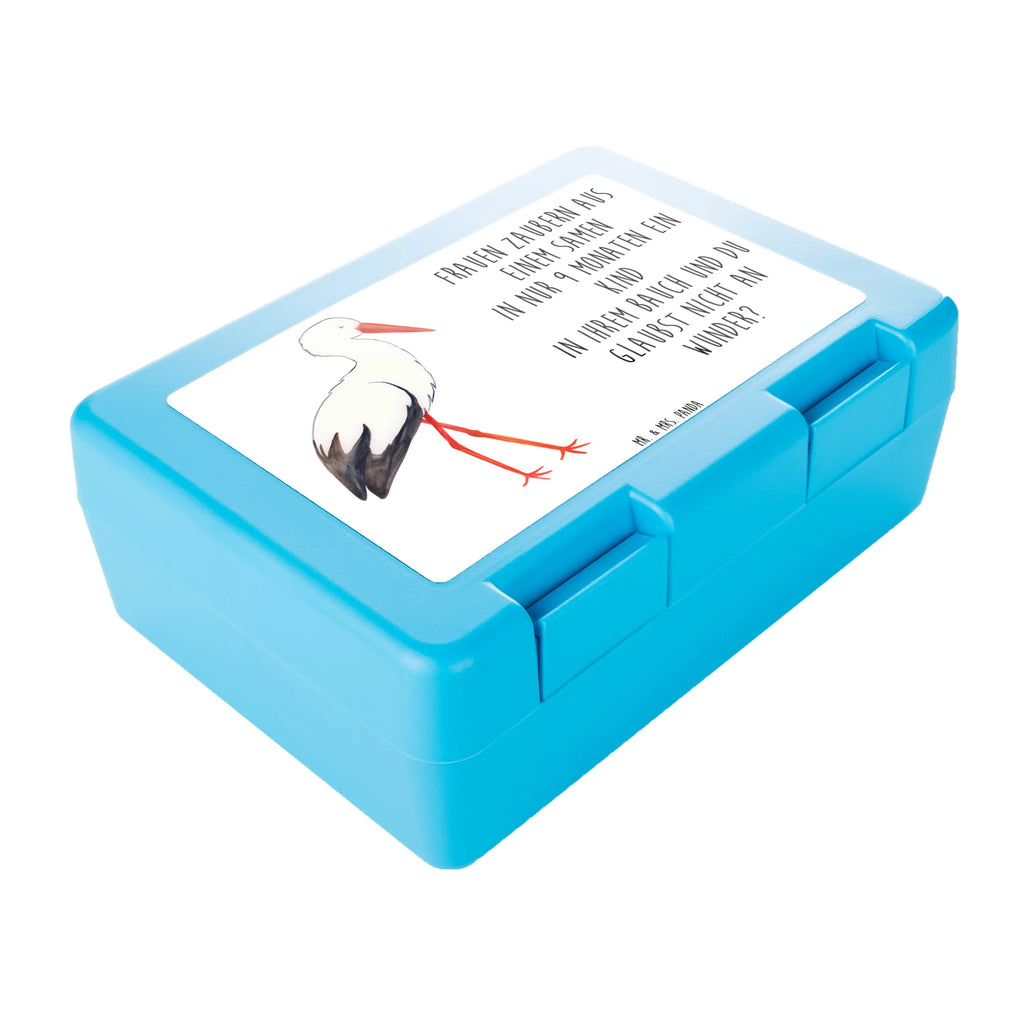 Lunch box Stork lunch box, bread box, snack box, sandwich box, BPA-free, small animals, cute, funny, cute animal motives, hand drawn, small world, funny sayings, good mood, happy, gifts, gift ideas, special gifts, animal lover, card, mother, mothers, becoming a mother, pregnant, stork, baby, pregnancy, baby bump, birth