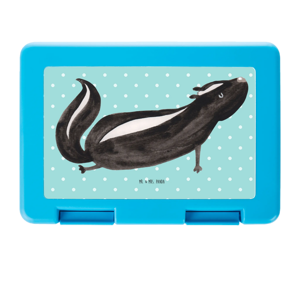 Pudełko na kanapki skunks Joga Brotbox, Snackbox, Lunch box, Butterbrotdose, Brotzeitbox, Stinktier, Skunk, Wildtier, Raubtier, Stinker, Stinki, Yoga, Namaste, Lebe, Liebe, Lache