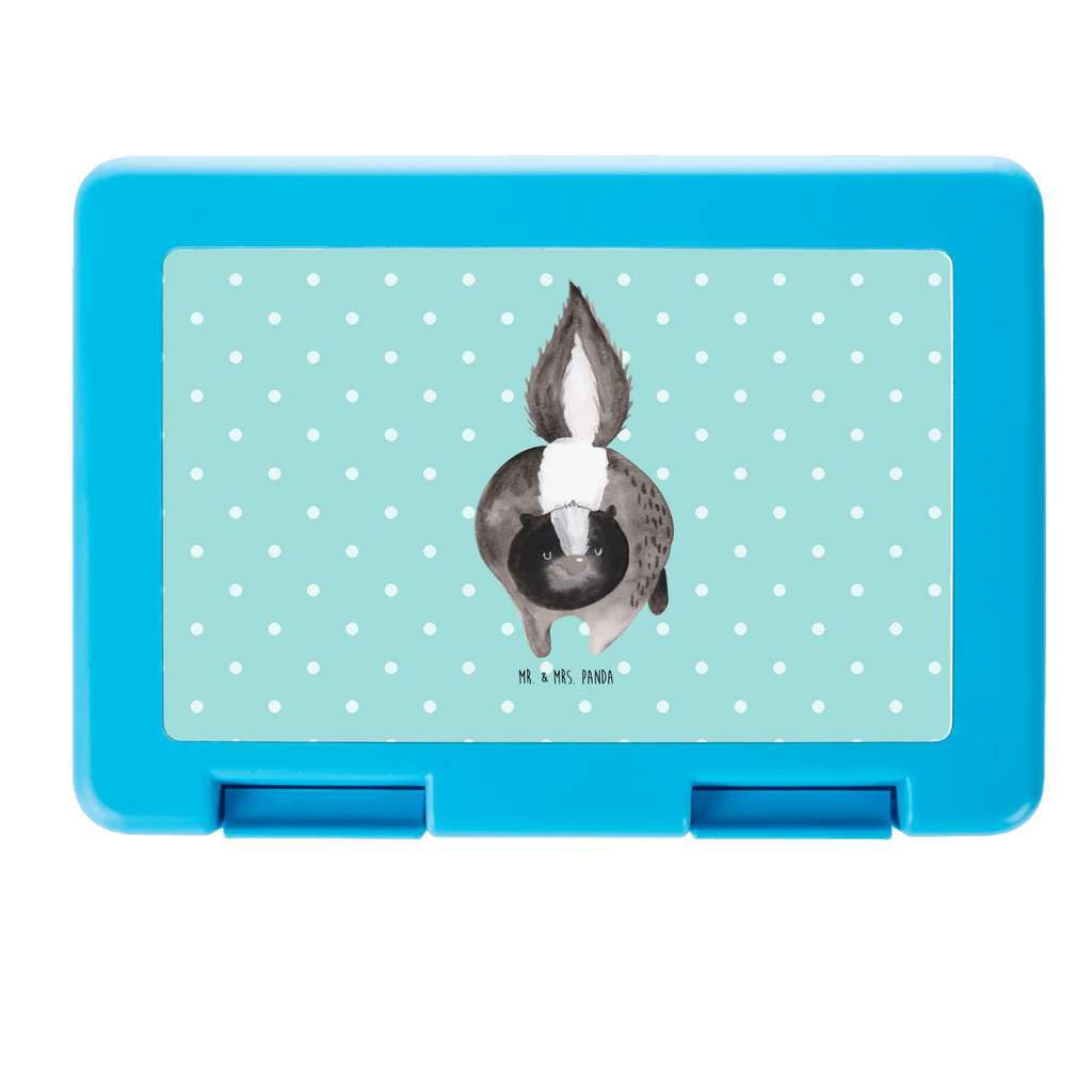 Lunch box skunk attack Brotbox, Snackbox, Lunch box, Butterbrotdose, Brotzeitbox, Stinktier, Skunk, Wildtier, Raubtier, Stinker, Stinki, wütend, Drohung