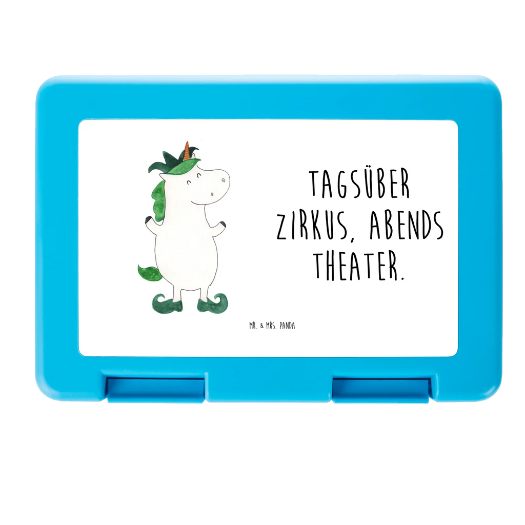 Pudełko na kanapki Jednorożec Joker Brotbox, Snackbox, Lunch box, Butterbrotdose, Brotzeitbox, Einhorn, Einhörner, Einhorn Deko, Unicorn, Hofnarr, Kasper, Gaukler, Mittelalter