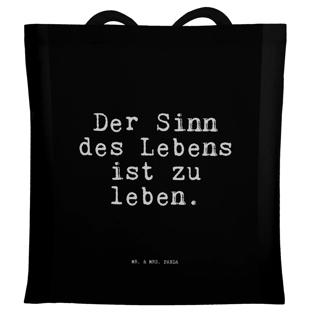 Tote bag Der Sinn des Lebens... pouch, jute bag, Carrier bag, shopper, bag, shopping bag, cotton bag, shoulder bag, cloth bag, saying, sayings, funny, wisdom, quotes, Sayings Proverbs Wisdom Quotes Funny Wisdom Words
