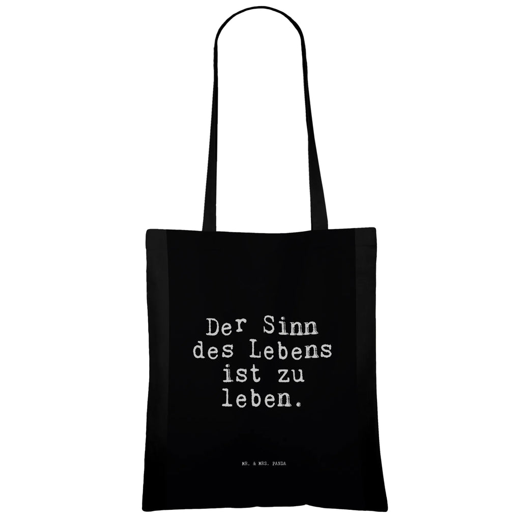 Tote bag Der Sinn des Lebens... pouch, jute bag, Carrier bag, shopper, bag, shopping bag, cotton bag, shoulder bag, cloth bag, saying, sayings, funny, wisdom, quotes, Sayings Proverbs Wisdom Quotes Funny Wisdom Words