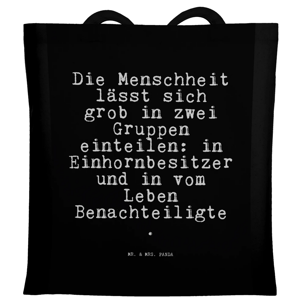 Tote bag Die Menschheit lässt sich... cotton bag, jute bag, Carrier bag, pouch, shopper, shopping bag, shoulder bag, cloth bag, bag, saying, sayings, funny, wisdom, quotes, Sayings Proverbs Wisdom Quotes Funny Wisdom Words