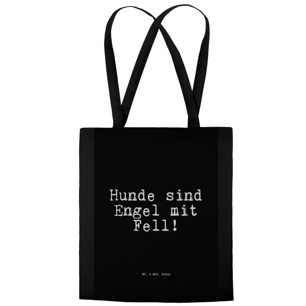Tote bag Hunde sind Engel mit... shopping bag, bag, jute bag, shoulder bag, cotton bag, pouch, cloth bag, Carrier bag, shopper, saying, sayings, funny, wisdom, quotes, Sayings Proverbs Wisdom Quotes Funny Wisdom Words