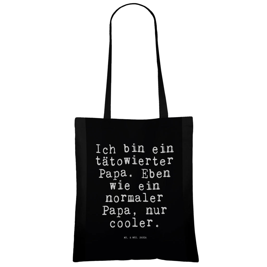 Tragetasche Ich bin ein tätowierter... Umhängetasche, Jutebeutel, Jutetasche, Badetasche, Stoffbeutel, Einkaufstüte, Tragetasche, Laptoptasche, Strandtasche, Schultertasche, Stofftasche, Shopper, Einkaufstasche, Beuteltasche, Tasche, Beutel, Spruch, Sprüche, lustige Sprüche, Weisheiten, Zitate, Spruch Geschenke, Spruch Sprüche Weisheiten Zitate Lustig Weisheit Worte