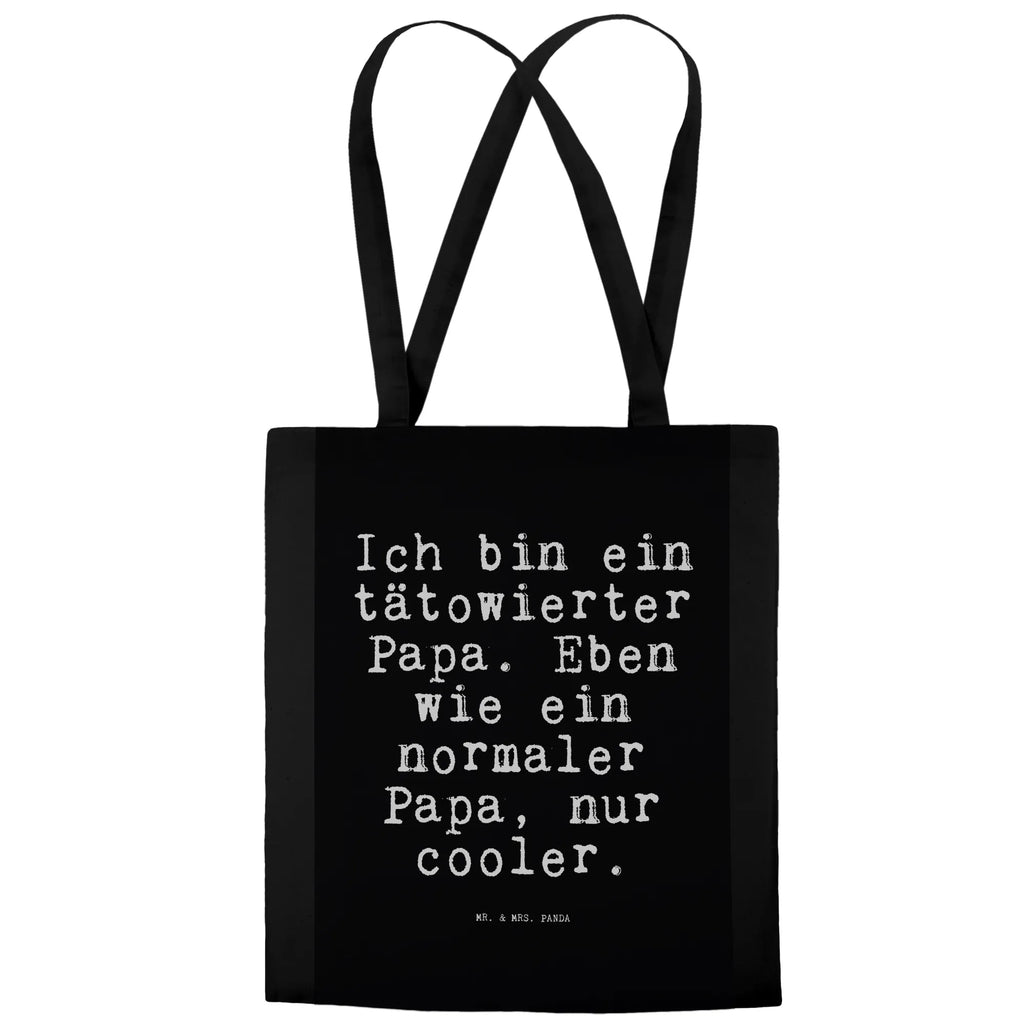 Tragetasche Ich bin ein tätowierter... Umhängetasche, Jutebeutel, Jutetasche, Badetasche, Stoffbeutel, Einkaufstüte, Tragetasche, Laptoptasche, Strandtasche, Schultertasche, Stofftasche, Shopper, Einkaufstasche, Beuteltasche, Tasche, Beutel, Spruch, Sprüche, lustige Sprüche, Weisheiten, Zitate, Spruch Geschenke, Spruch Sprüche Weisheiten Zitate Lustig Weisheit Worte