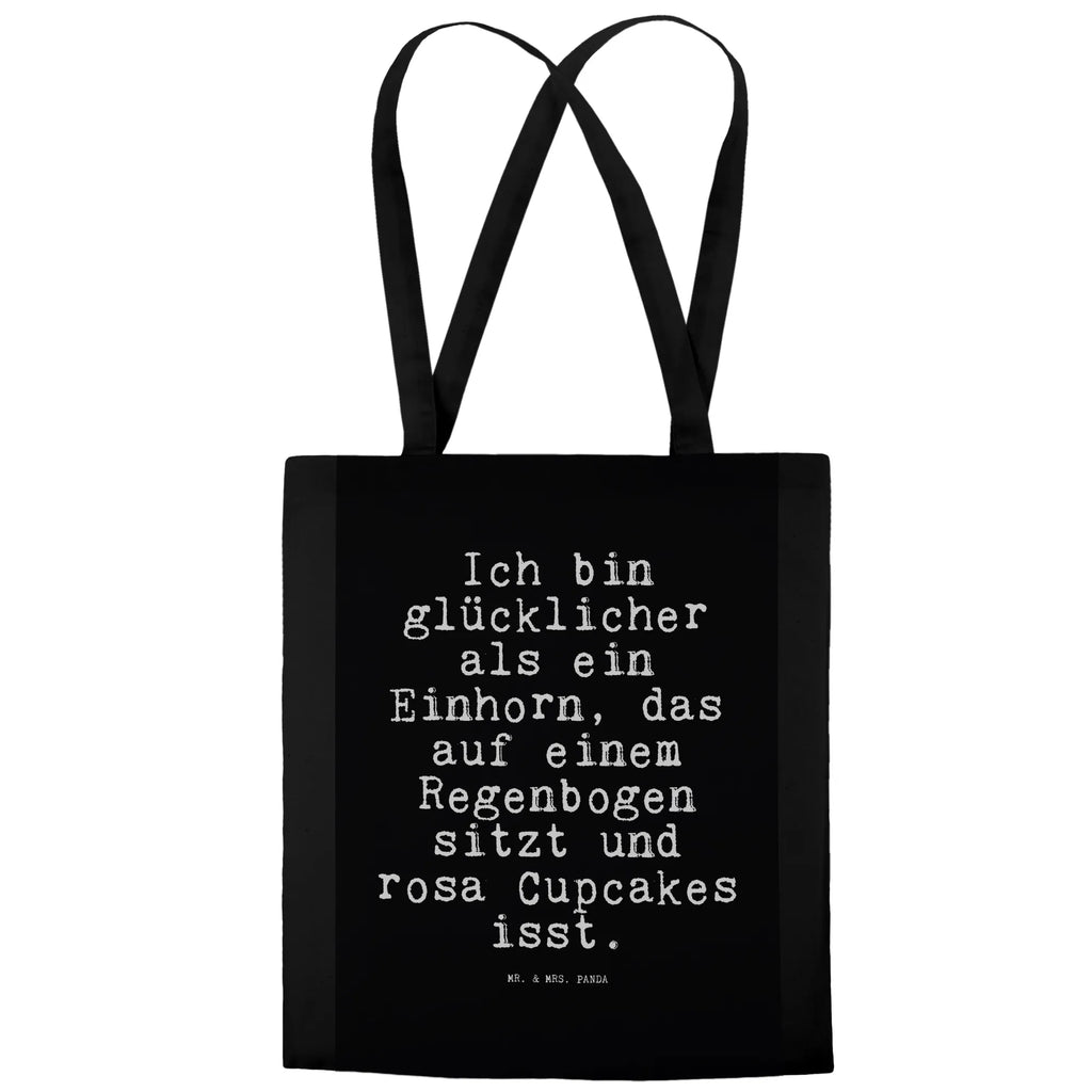 Tote bag Ich bin glücklicher als... Carrier bag, bag, pouch, cloth bag, cotton bag, shopping bag, shoulder bag, jute bag, shopper, saying, sayings, funny, wisdom, quotes, Sayings Proverbs Wisdom Quotes Funny Wisdom Words