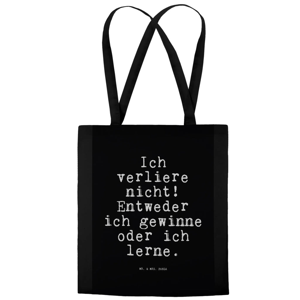 Tragetasche Sprüche und Zitate Ich verliere nicht! Entweder ich gewinne oder ich lerne. Laptoptasche, Strandtasche, Schultertasche, Umhängetasche, Tasche, Jutebeutel, Stoffbeutel, Shopper, Beuteltasche, Einkaufstasche, Tragetasche, Badetasche, Beutel, Einkaufstüte, Jutetasche, Stofftasche, Spruch, Sprüche, lustige Sprüche, Weisheiten, Zitate, Spruch Geschenke, Spruch Sprüche Weisheiten Zitate Lustig Weisheit Worte