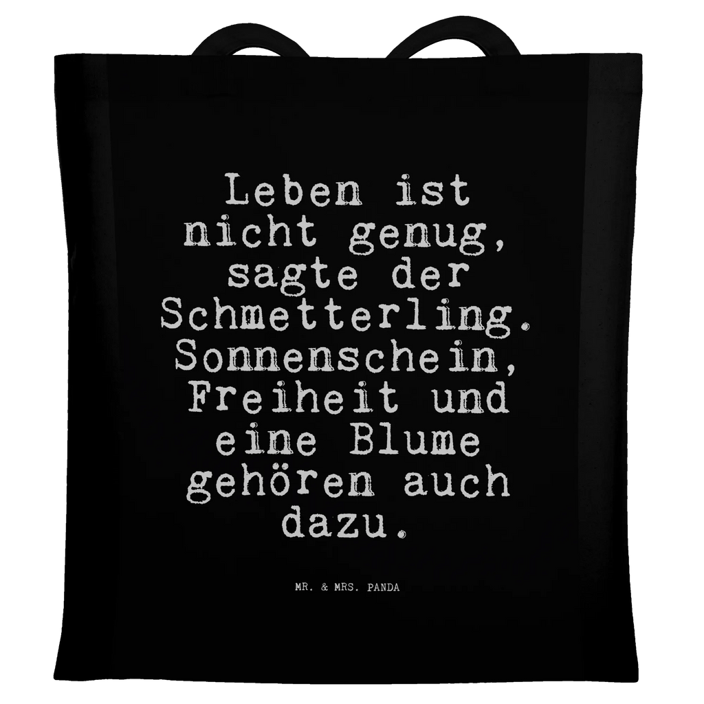 Torba Leben ist nicht genug,... Przysłowie, przysłowia, zabawne przysłowia, mądrości, cytaty, prezenty z przysłowiami