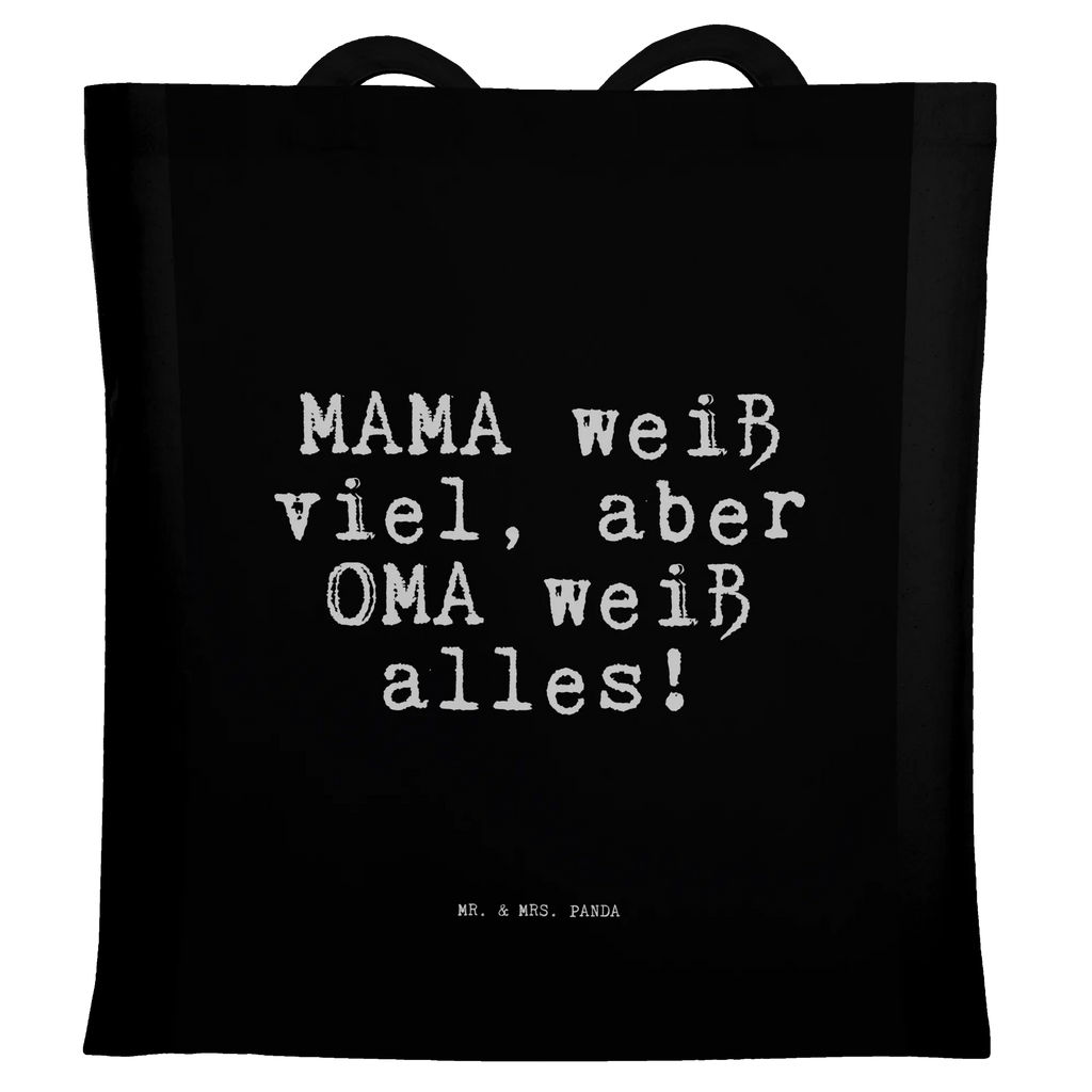 Tote bag MAMA weiß viel, aber... Carrier bag, bag, pouch, cloth bag, cotton bag, shopping bag, shoulder bag, jute bag, shopper, saying, sayings, funny, wisdom, quotes, Sayings Proverbs Wisdom Quotes Funny Wisdom Words