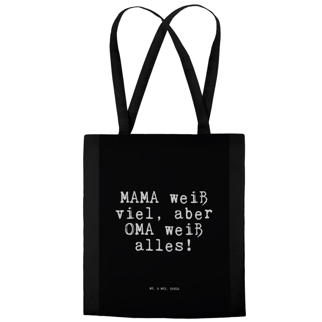 Tote bag MAMA weiß viel, aber... Carrier bag, bag, pouch, cloth bag, cotton bag, shopping bag, shoulder bag, jute bag, shopper, saying, sayings, funny, wisdom, quotes, Sayings Proverbs Wisdom Quotes Funny Wisdom Words