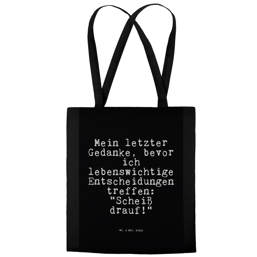 Tote bag Mein letzter Gedanke, bevor... Carrier bag, bag, pouch, cloth bag, cotton bag, shopping bag, shoulder bag, jute bag, shopper, saying, sayings, funny, wisdom, quotes, Sayings Proverbs Wisdom Quotes Funny Wisdom Words