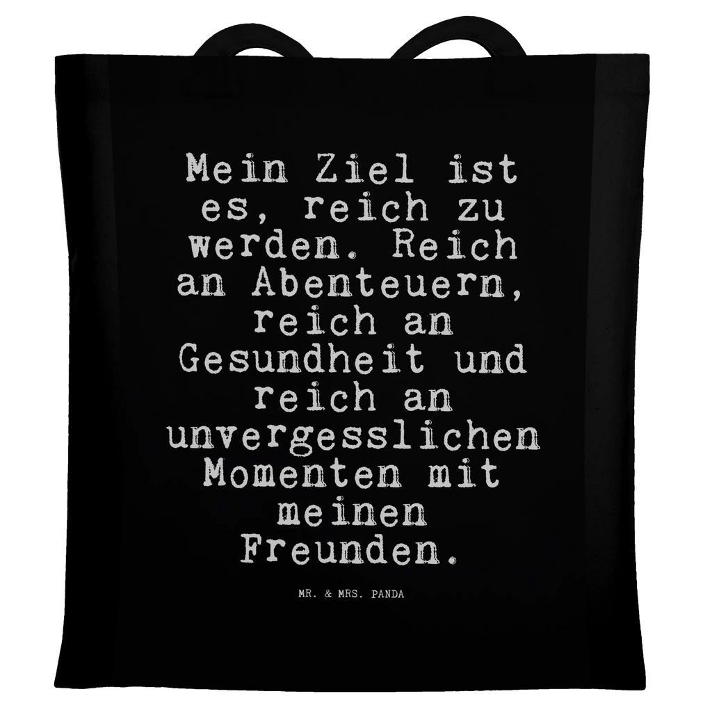 Torba Mein Ziel ist es,... Przysłowie, przysłowia, zabawne przysłowia, mądrości, cytaty, prezenty z przysłowiami