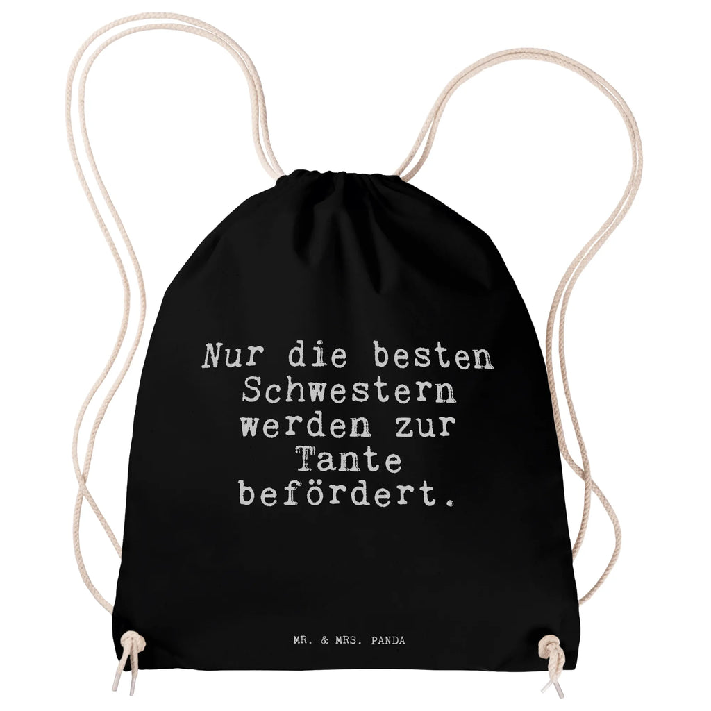 Drawstring bag Nur die besten Schwestern... carrier bag, sports bag, bag, jute bag, hipster, gym bag, saying, sayings, funny, wisdom, quotes, Sayings Proverbs Wisdom Quotes Funny Wisdom Words