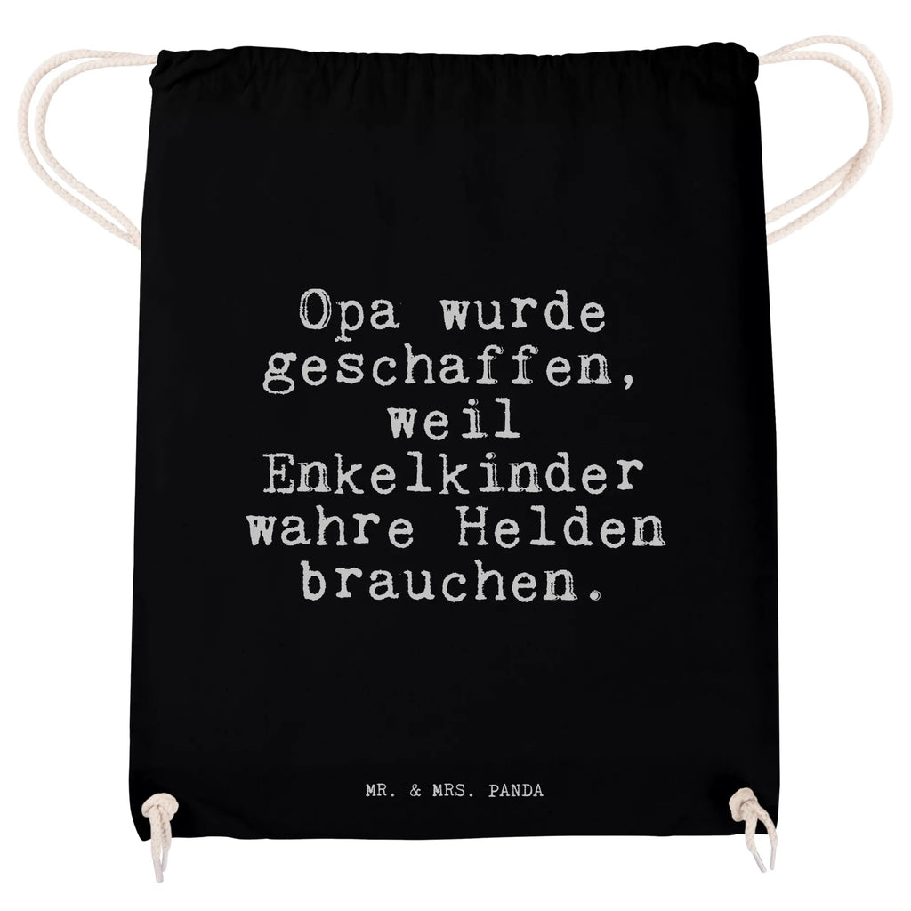 Drawstring bag Opa wurde geschaffen, weil... hipster, gym bag, jute bag, sports bag, bag, carrier bag, saying, sayings, funny, wisdom, quotes, Sayings Proverbs Wisdom Quotes Funny Wisdom Words