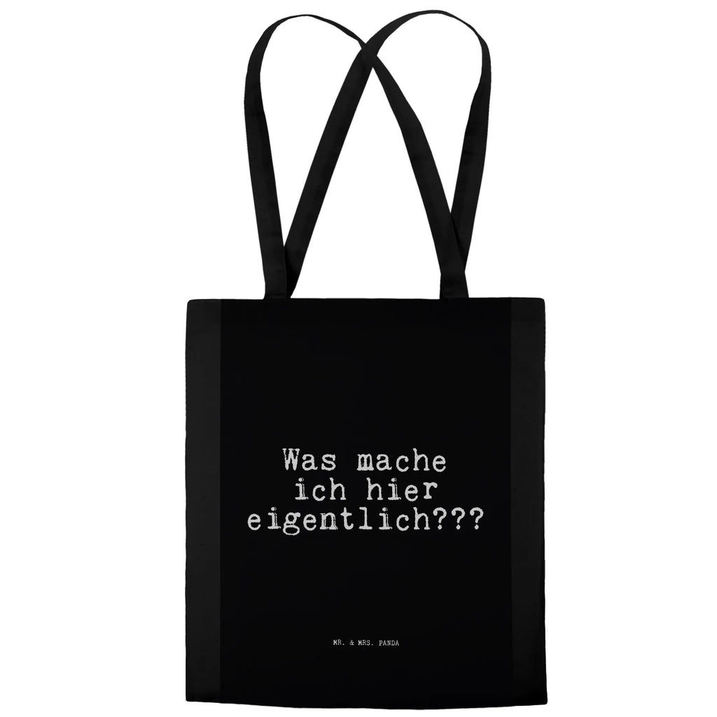 Tote bag Was mache ich hier... Stoffbeutel, Jutetasche, Badetasche, Einkaufstasche, Beuteltasche, Strandtasche, Umhängetasche, Beutel, Jutebeutel, Stofftasche, Einkaufstüte, Tragetasche, Schultertasche, Shopper, Tasche, Laptoptasche, Spruch, Sprüche, lustige Sprüche, Weisheiten, Zitate, Spruch Geschenke, Spruch Sprüche Weisheiten Zitate Lustig Weisheit Worte