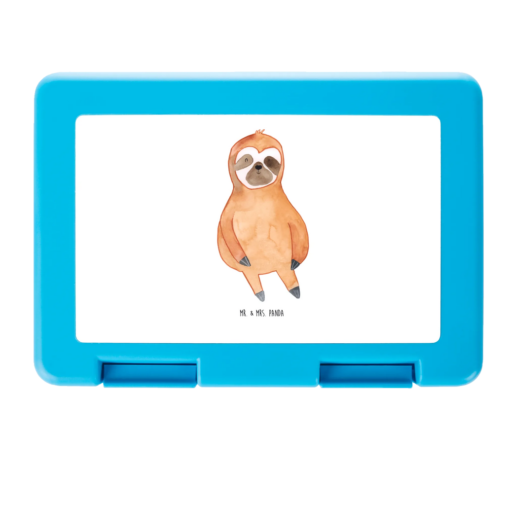 Pudełko na kanapki leniwiec Zadowolony Brotbox, Snackbox, Lunch box, Butterbrotdose, Brotzeitbox, Faultier, Faultier Geschenk, Faultier Deko, Faultiere, faul, Lieblingstier, Pause, relaxen, Glück, glücklich, zufrieden, happy, Zufriedenheit, Gelassenheit, Ruhe, Frieden