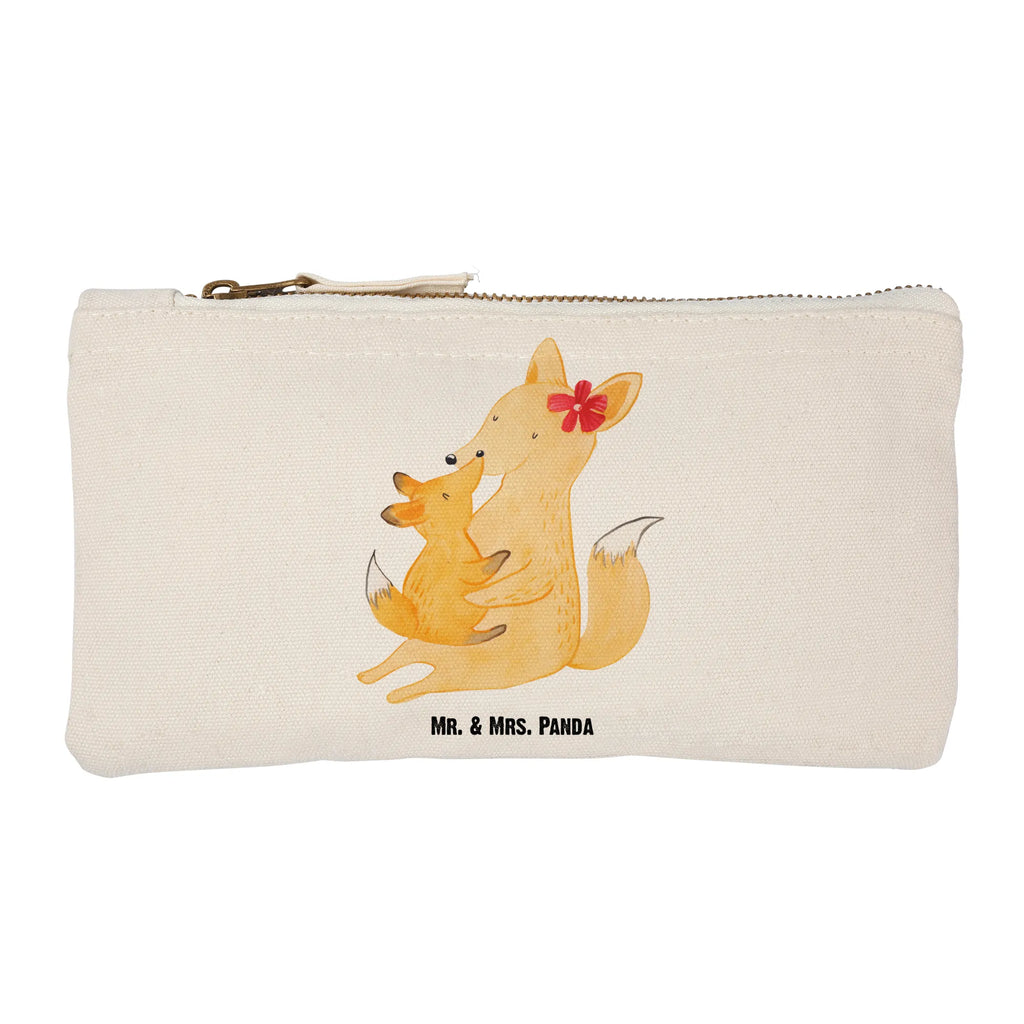 Make-up bag Fox mummy Kosmetiktasche, Kulturbeutel, Schlampermäppchen, toiletry bag, Schminkbeutel, Stiftemäppchen, utensilientasche, beauty case, beauty tasche, Kulturtasche, kosmetiktäschchen, Mäppchen, Waschbeutel, Kosmetikbeutel, Etui, pencil case, Schminktäschchen, Federmappe, Schminktasche, aufbewahrungstasche, Waschtasche, aufbewahrungsbeutel, pinsel tasche, Bruder, Papa, Opa, Schwester, Oma, Familie, Vatertag, Mama, Muttertag, Geschenk, Tochter, Lieblingstochter, Mutter, Beste Tochter