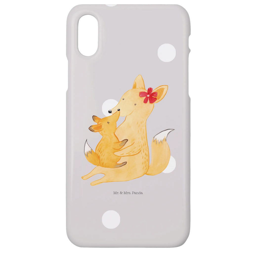 Phone case Fox mummy Cover, Handy, Iphone X, Hülle, Iphone 10, Handyhülle, Handycover, Familie, Vatertag, Muttertag, Bruder, Schwester, Mama, Papa, Oma, Opa, Mutter, Tochter, Lieblingstochter, Beste Tochter, Geschenk
