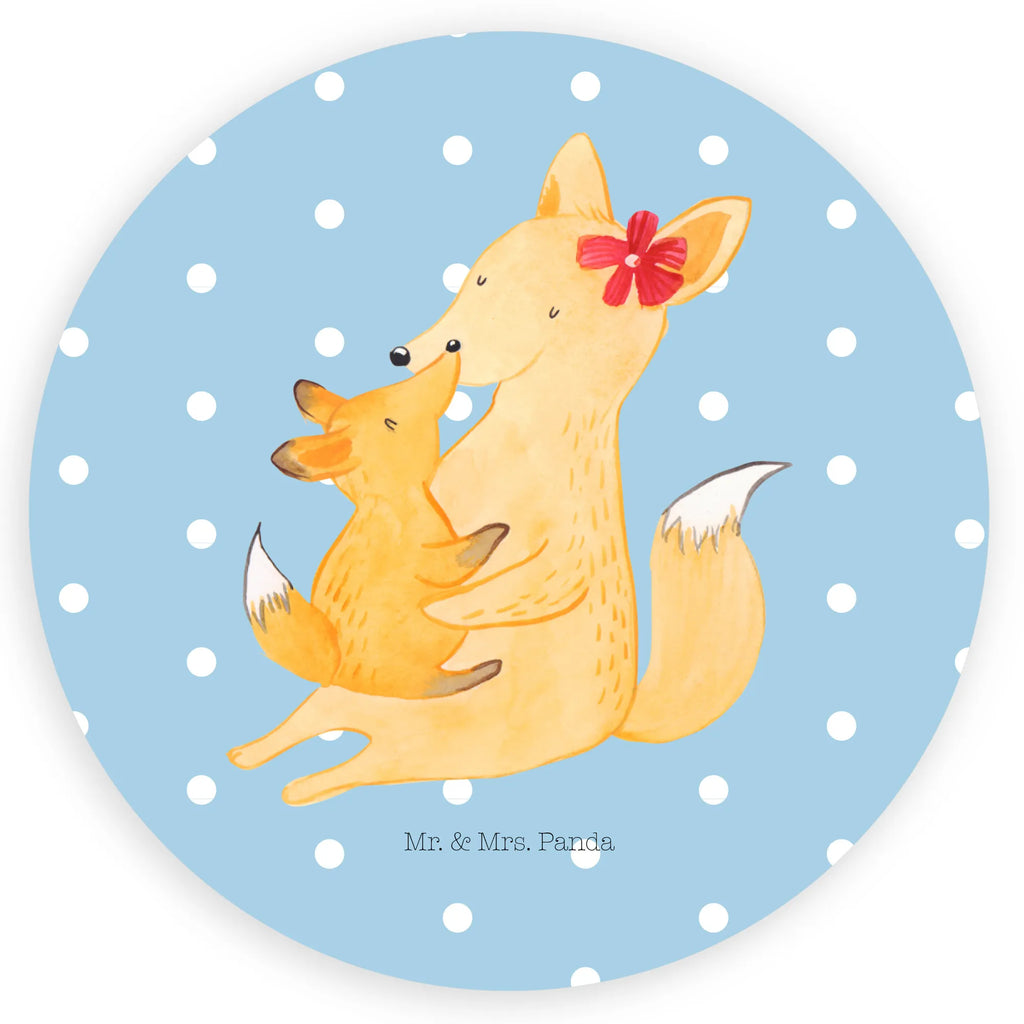 Round sticker Fox mummy Sticker, Etikett, Aufkleber, Bruder, Schwester, Familie, Opa, Oma, Papa, Mama, Vatertag, Muttertag, Mutter, Geschenk, Beste Tochter, Tochter, Lieblingstochter