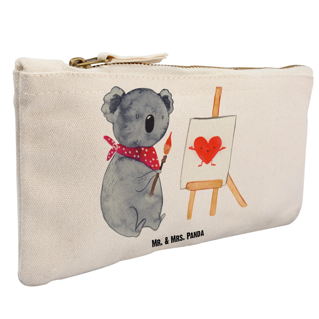 Make-up bag Koala bear Artist pencil case, utensilientasche, Waschbeutel, Kulturbeutel, Stiftemäppchen, beauty tasche, Federmappe, Schminktäschchen, kosmetiktäschchen, aufbewahrungstasche, Etui, Kulturtasche, toiletry bag, Schminktasche, Mäppchen, aufbewahrungsbeutel, Kosmetiktasche, Kosmetikbeutel, Waschtasche, Schlampermäppchen, beauty case, pinsel tasche, Schminkbeutel, Koalabär, Koala, Künstler, Zeichnen, Liebensbeweis, Liebesgeschenk, Liebe, Gefühle